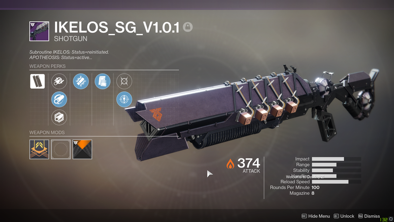 This is now a special gun, and it sits in the energy slot.